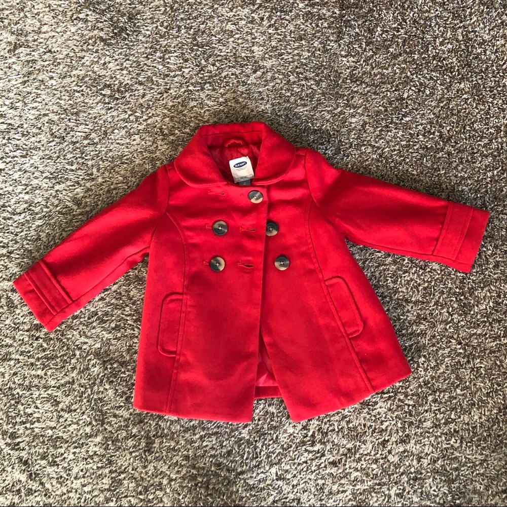 Button front A-Line Coat